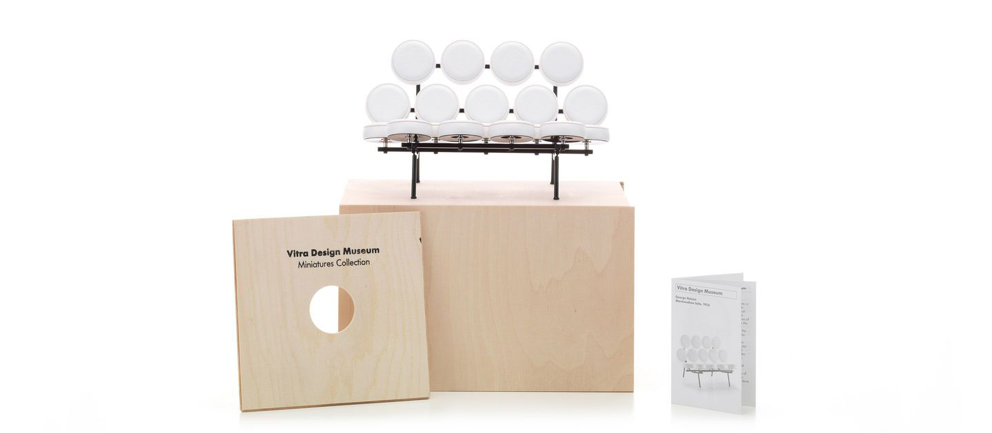 Miniature Marshmallow Sofa Art Vitra