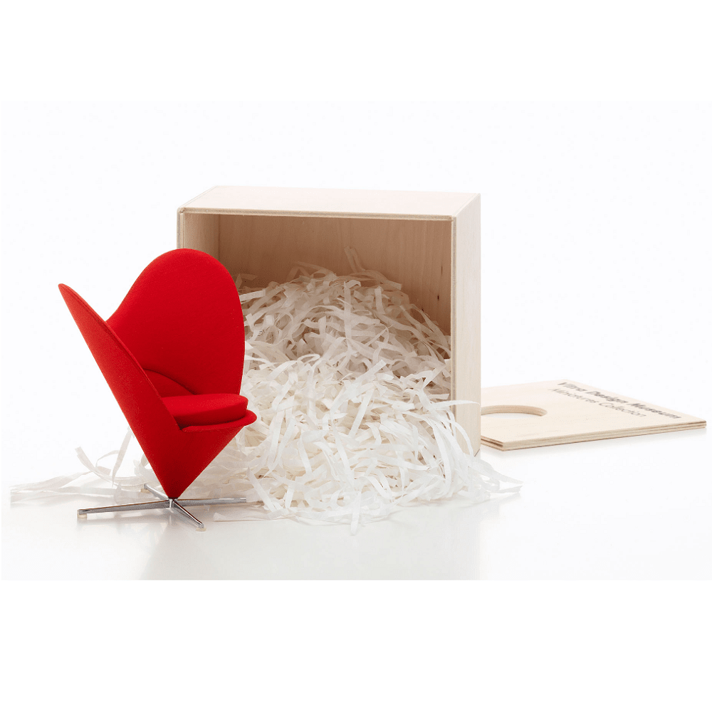 Miniature Heart Cone Chair Art Vitra