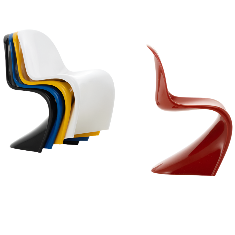 Miniatures Panton Chairs (Set of 5) Art Vitra