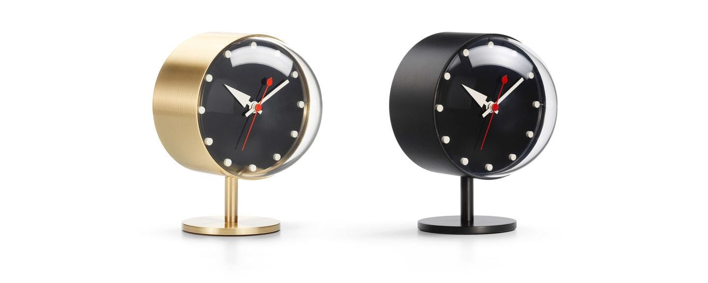 Nelson Night Desk Clock Clocks Vitra