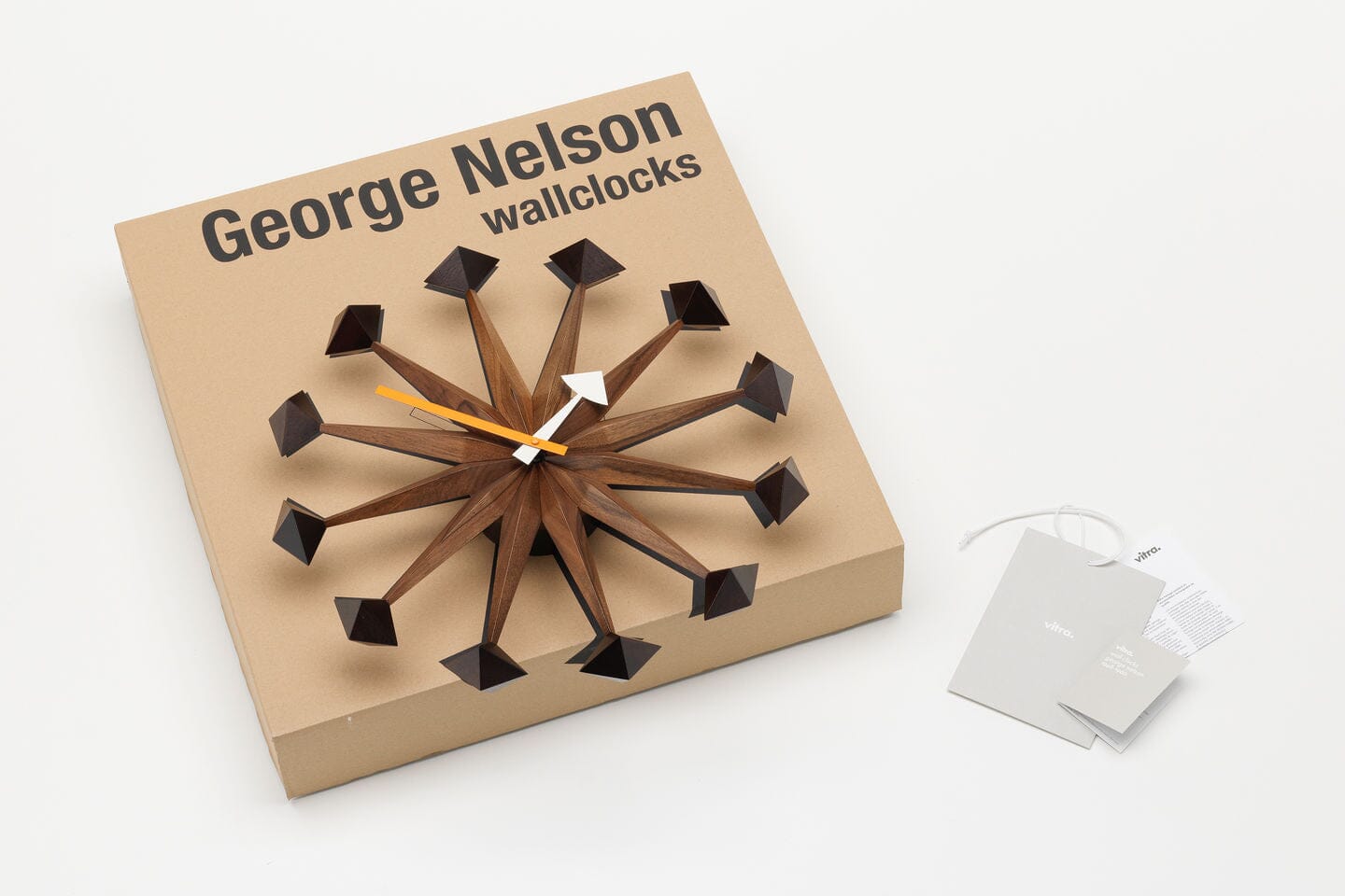 Polygon Wall Clock by Vitra Clocks Vitra