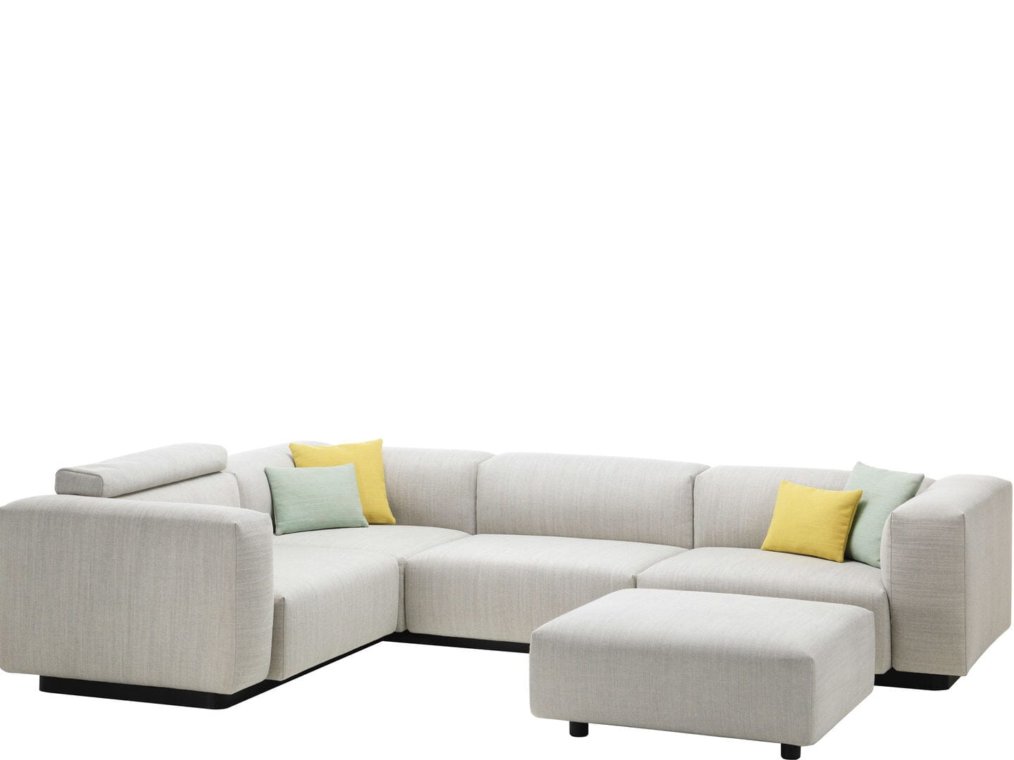 Soft Modular Sofa Ottoman ottomans Vitra