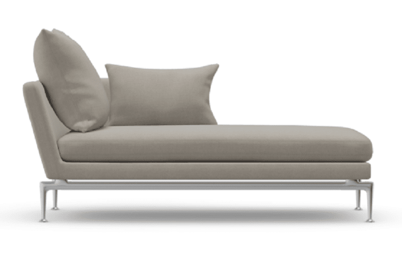Suita Chaise Longue Large Tufted Cushions cushions Vitra