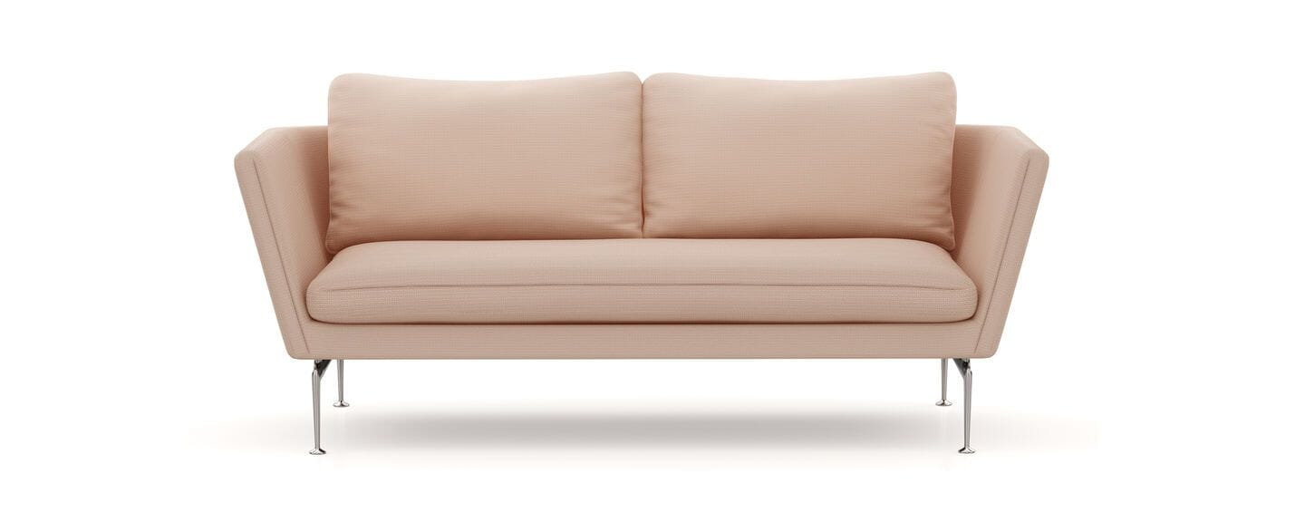 Suita Two-Seater Sofa With Classic Back Cushions Sofa Vitra