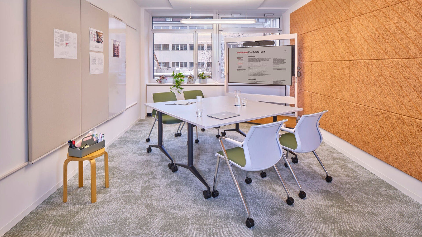 Unix Office Chair - Four Legged Base Office Chair Vitra