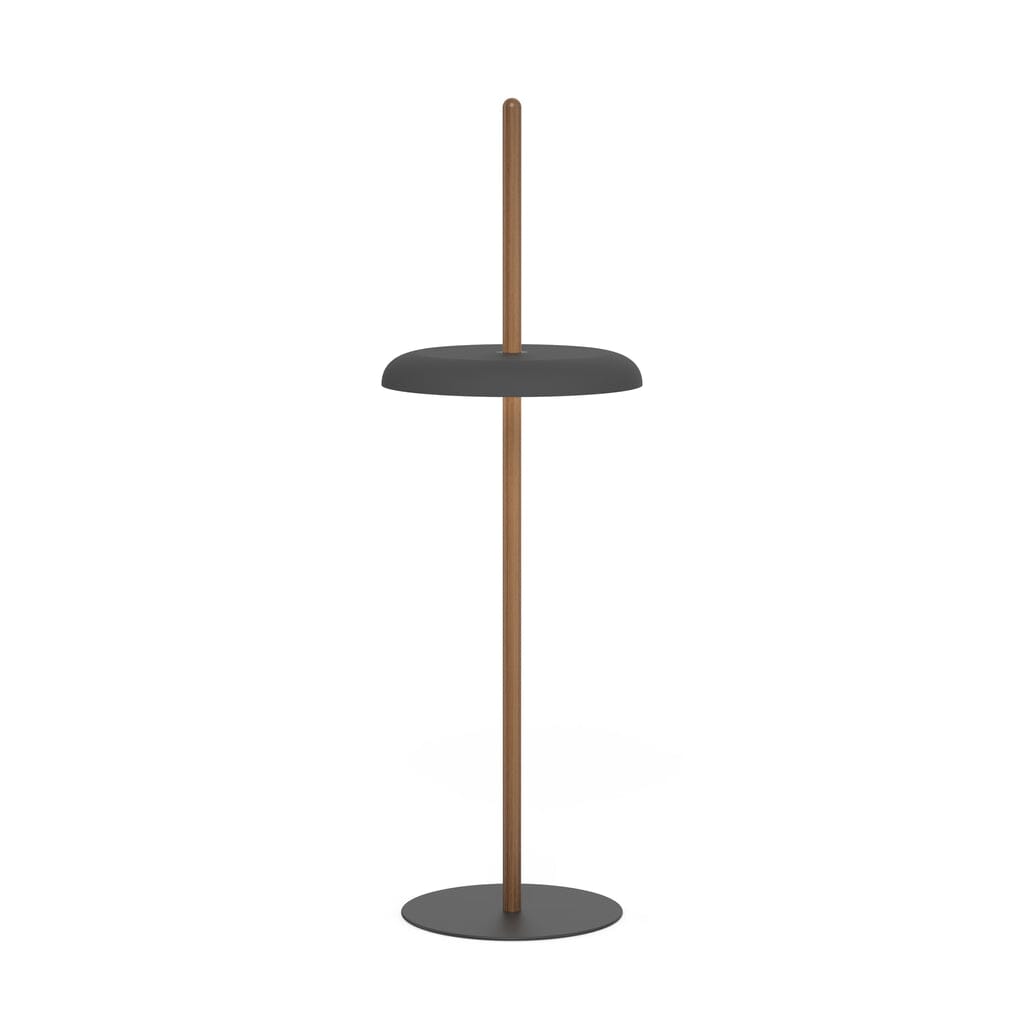 Nivél Floor Lamp Floor Lamps Pablo Walnut Black