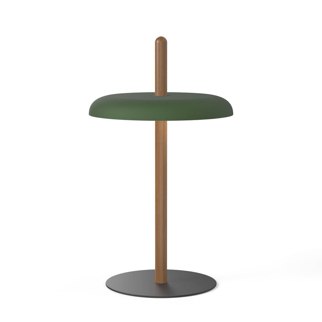 Nivél Table Lamp hanging lamps Pablo Walnut Forest Green