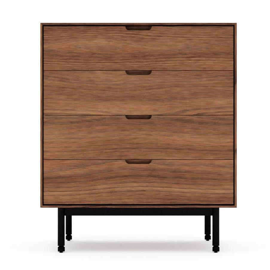 Munro 4 Drawer Dresser storage Gus Modern Walnut