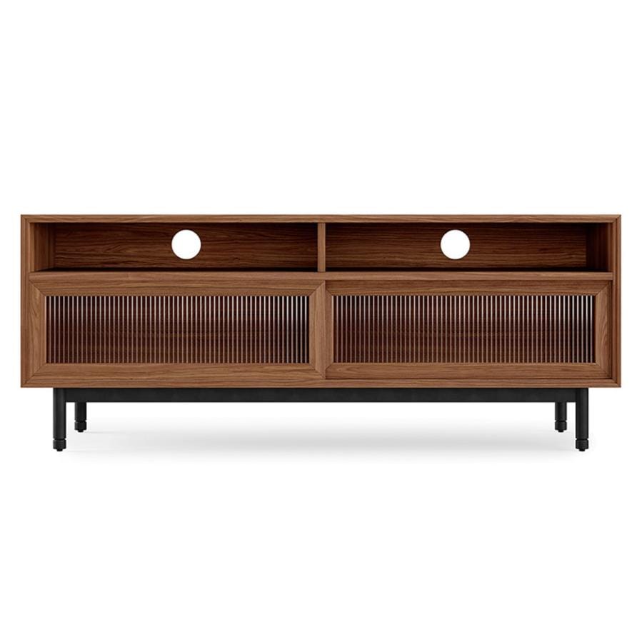 Munro Media Stand storage Gus Modern Walnut Black