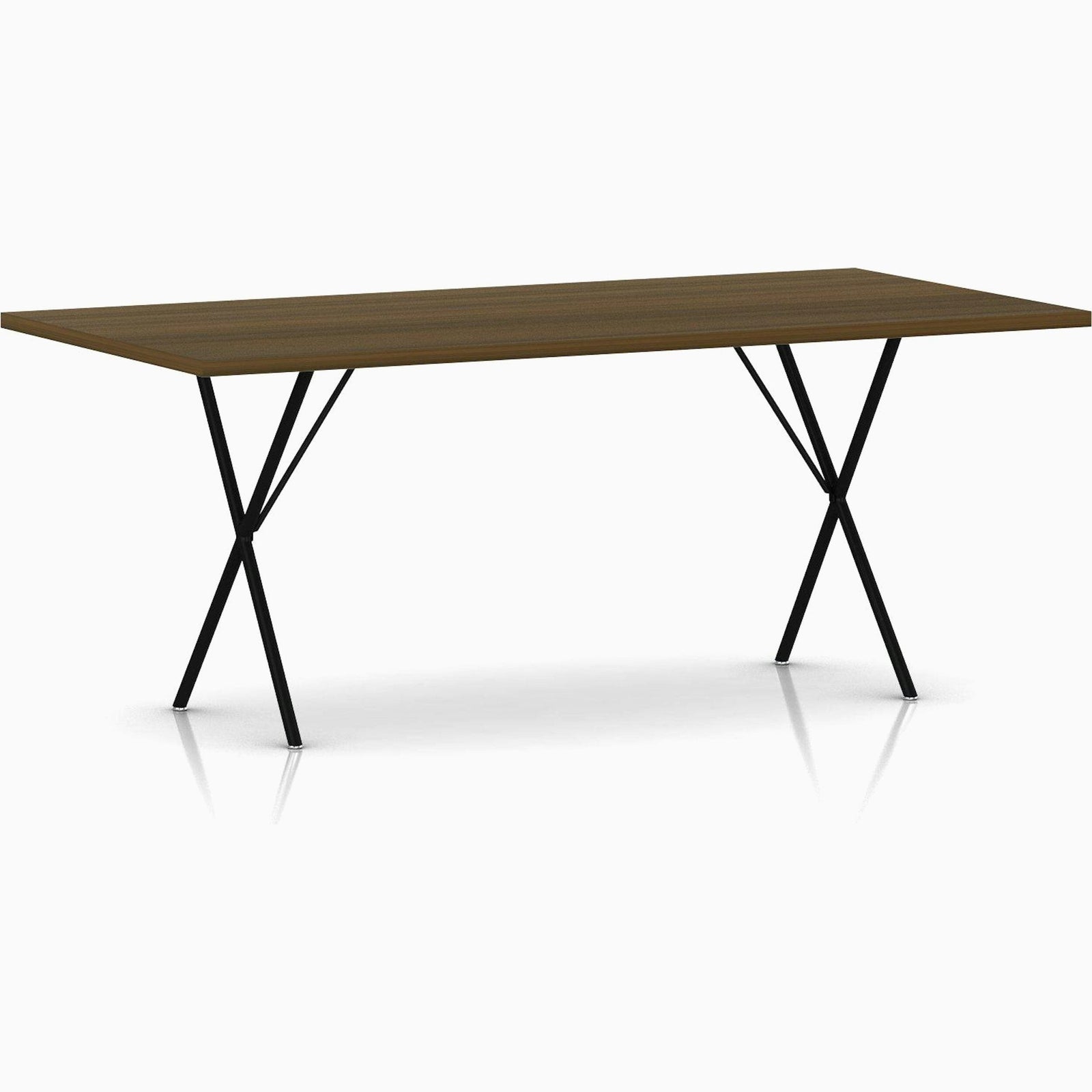 Nelson X-Leg Table with Laminate Top Dining Tables herman miller