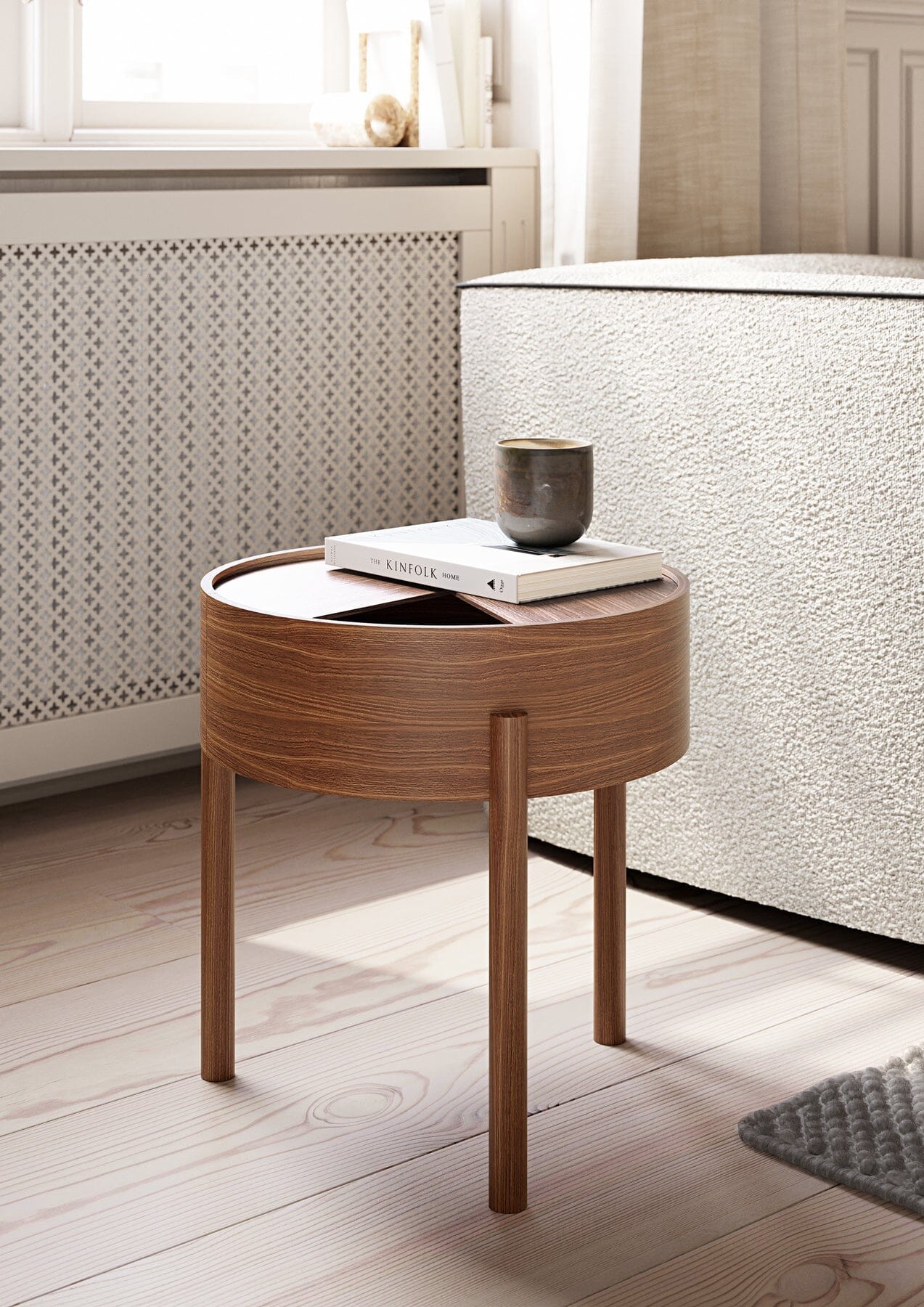 Arc Side Table side/end table Woud