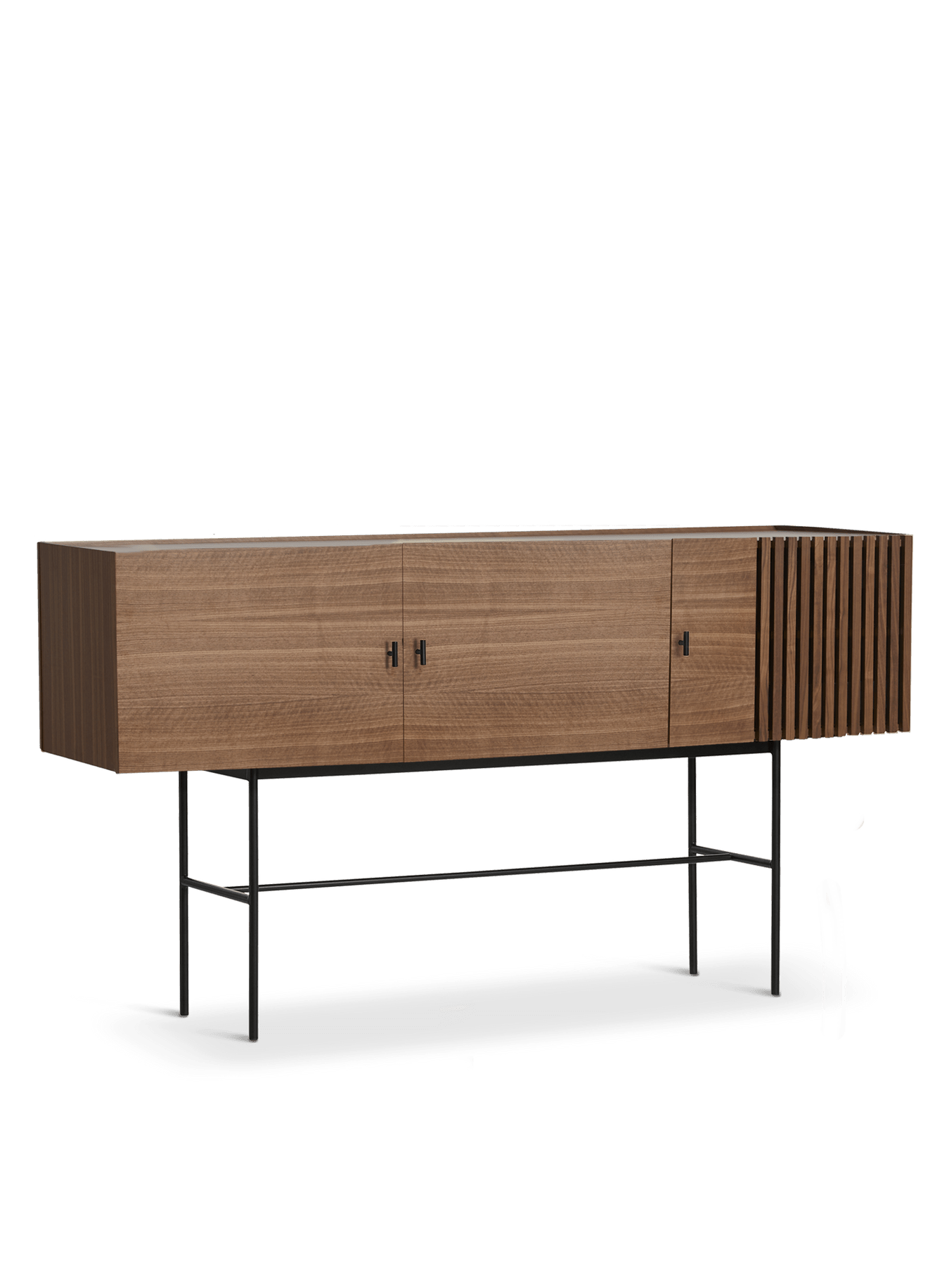 Array Sideboard storage Woud Large - 70.9" Walnut