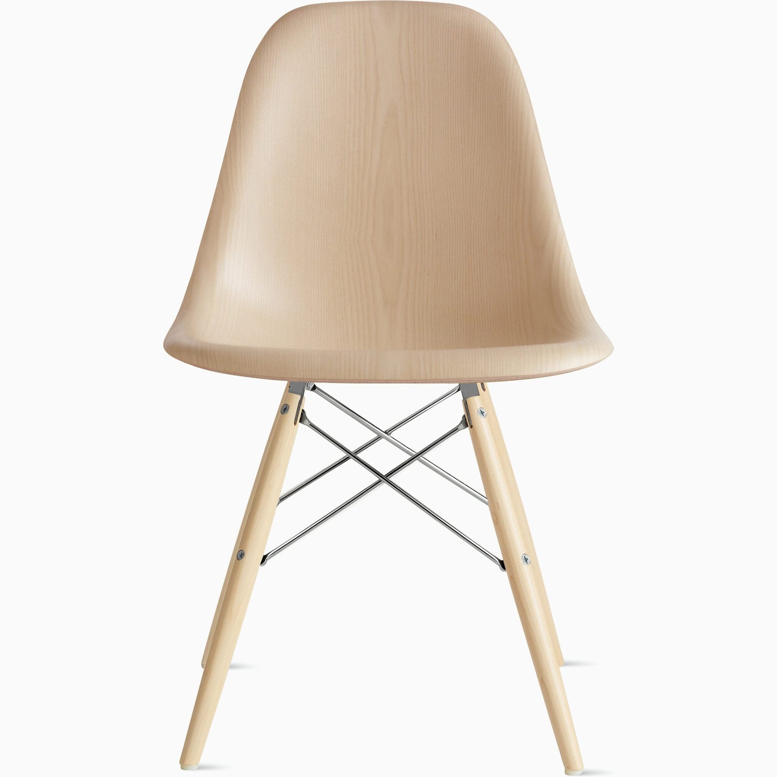 Eames Molded Wood Side Chair with Dowel Base Side/Dining herman miller