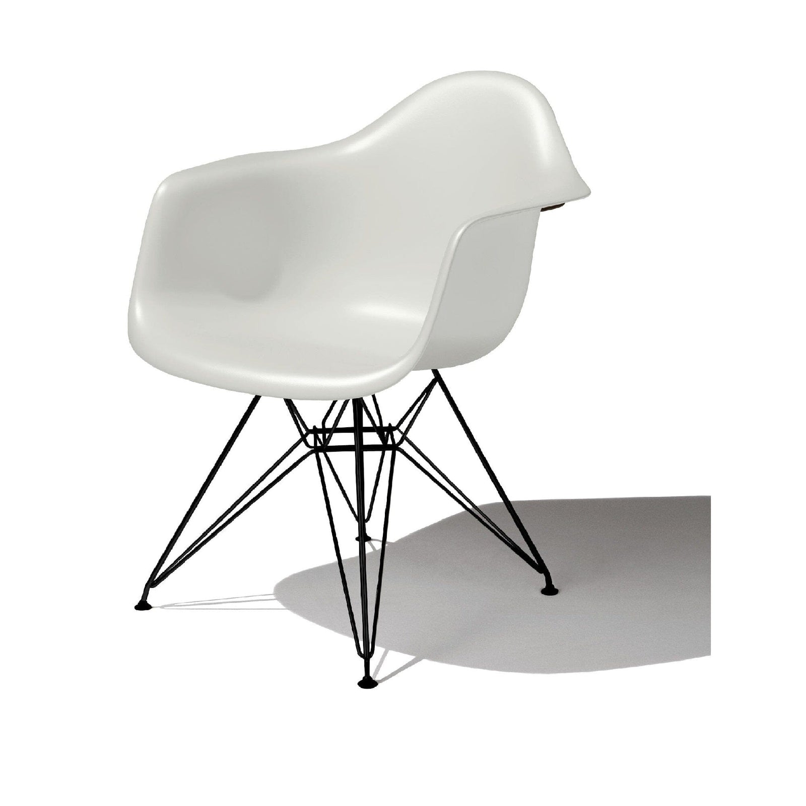 Eames Molded Plastic Arm Chair Wire Base Side/Dining herman miller