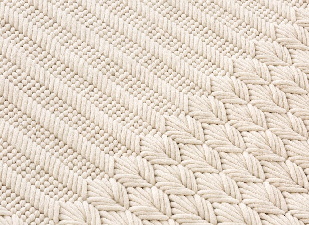 Chaddar Rug Pouf Gan