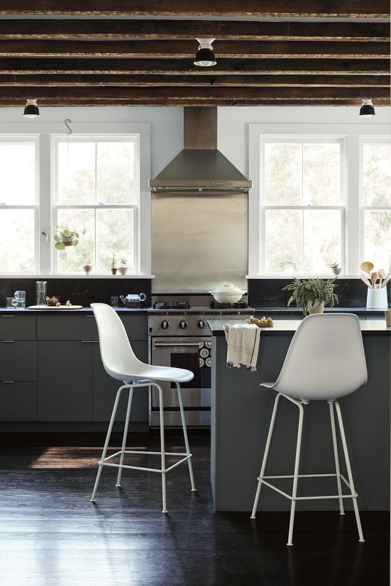 Eames Molded Plastic Counter Stool bar seating herman miller