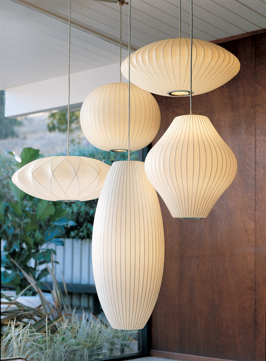 Nelson Ball Bubble Pendant suspension lamps herman miller