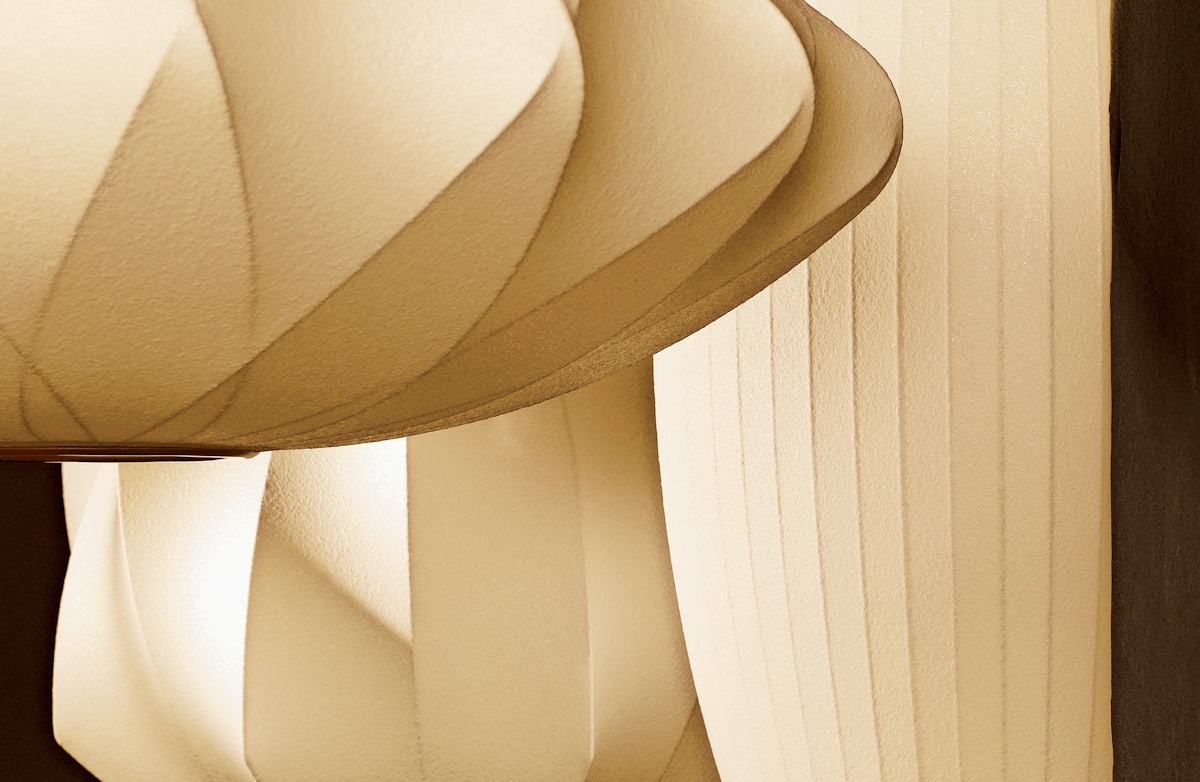 Nelson Saucer Crisscross Bubble Pendant hanging lamps herman miller