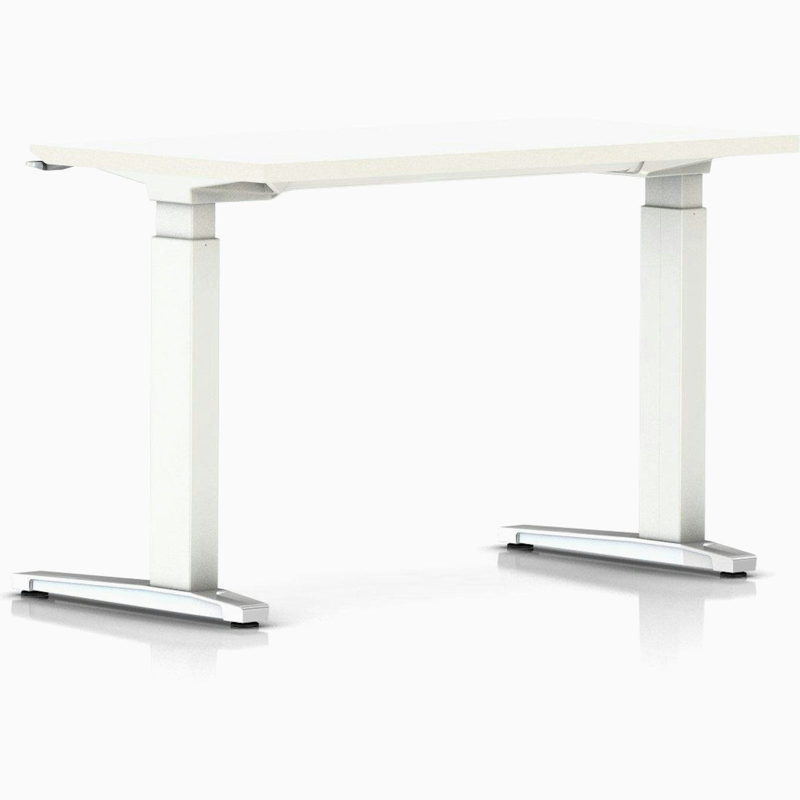 Renew Sit-to-Stand Rectangular Table with C-Foot Desk herman miller