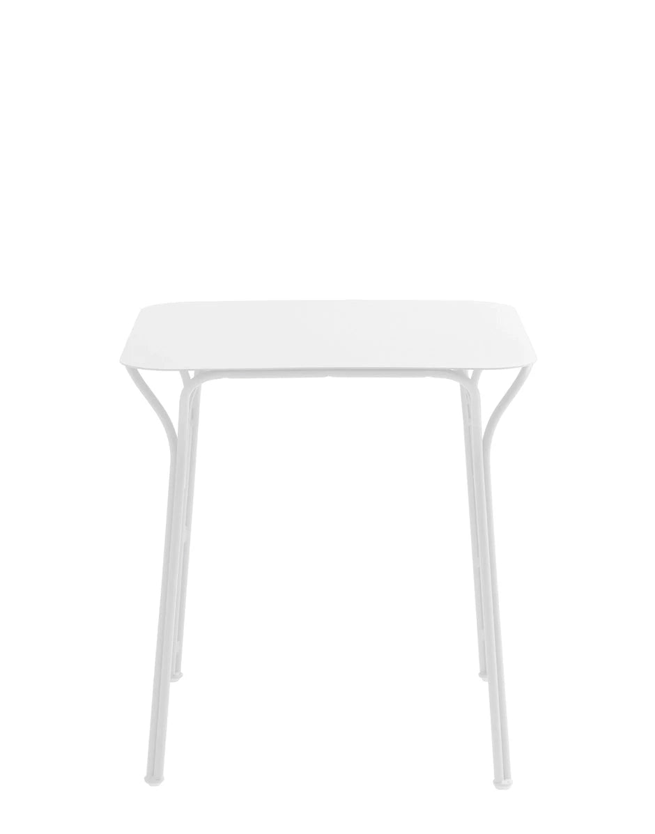 Hiray Dining Table Tables Kartell White Square Top