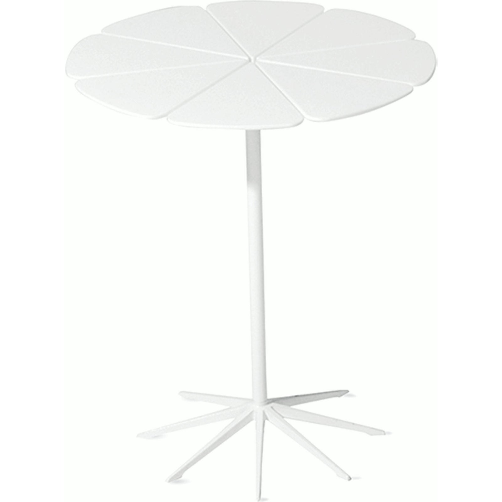Richard Schultz Petal End Table side/end table Knoll White Petals White