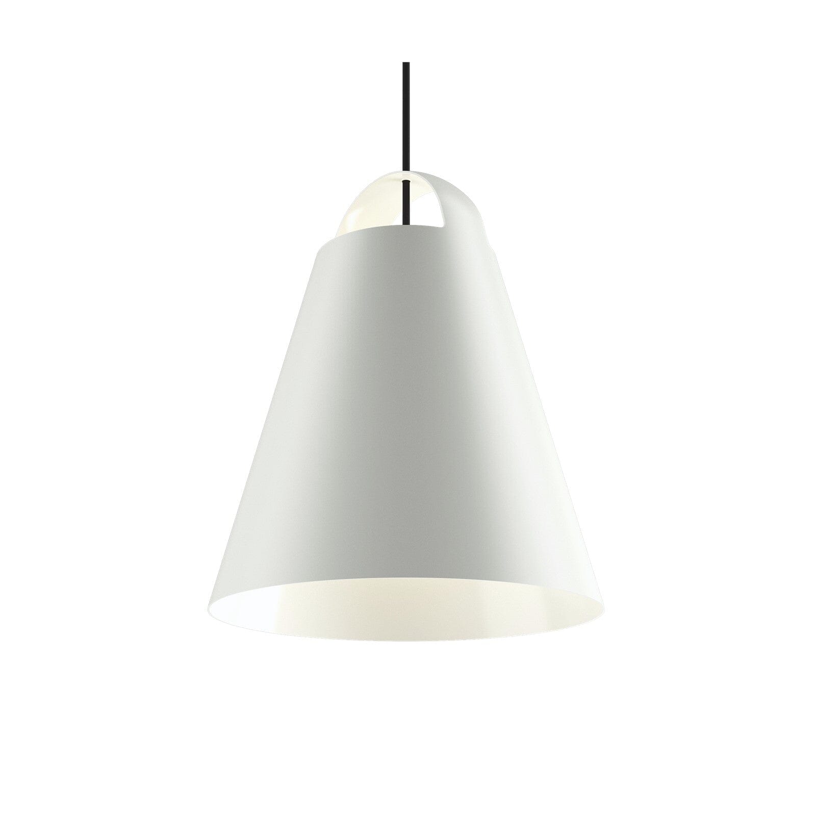 Above Pendant Light hanging lamps Louis Poulsen White Large: 15.7" Dia x 18.9" H