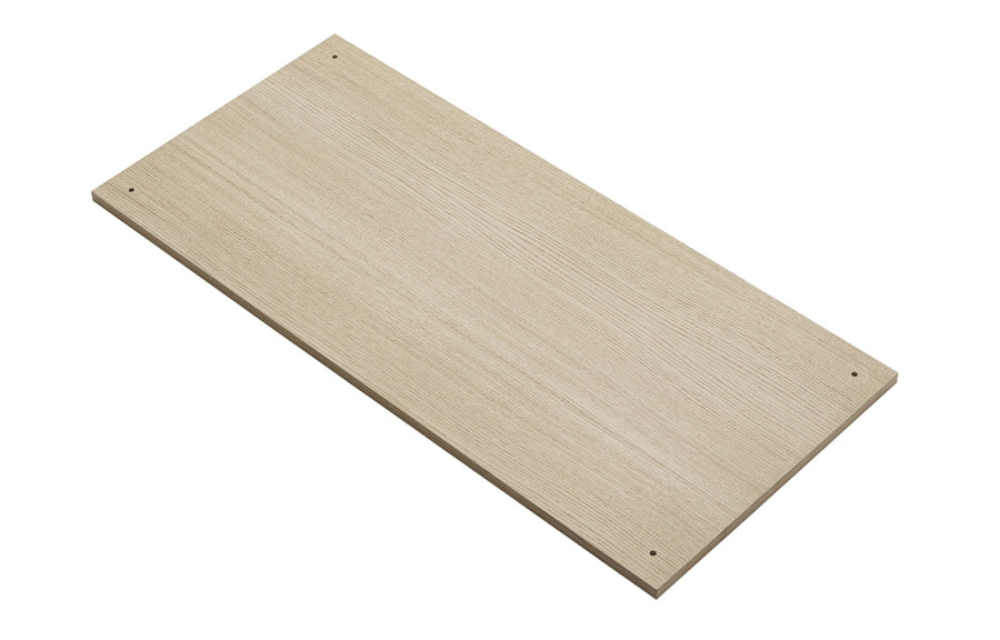 Elevate Shelf C storage Woud 1 Piece White Pigmented Oak