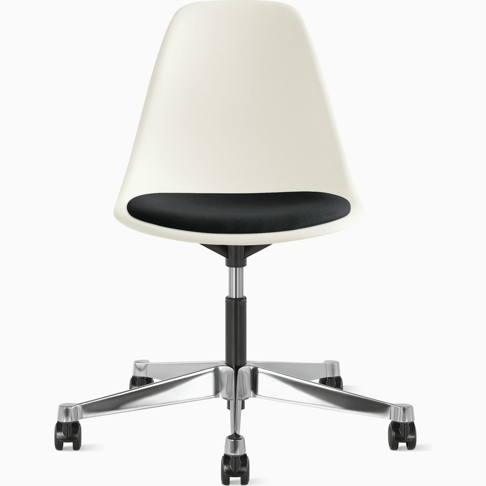 Eames Molded Task Side Chair with Seat Pad Office Chair herman miller