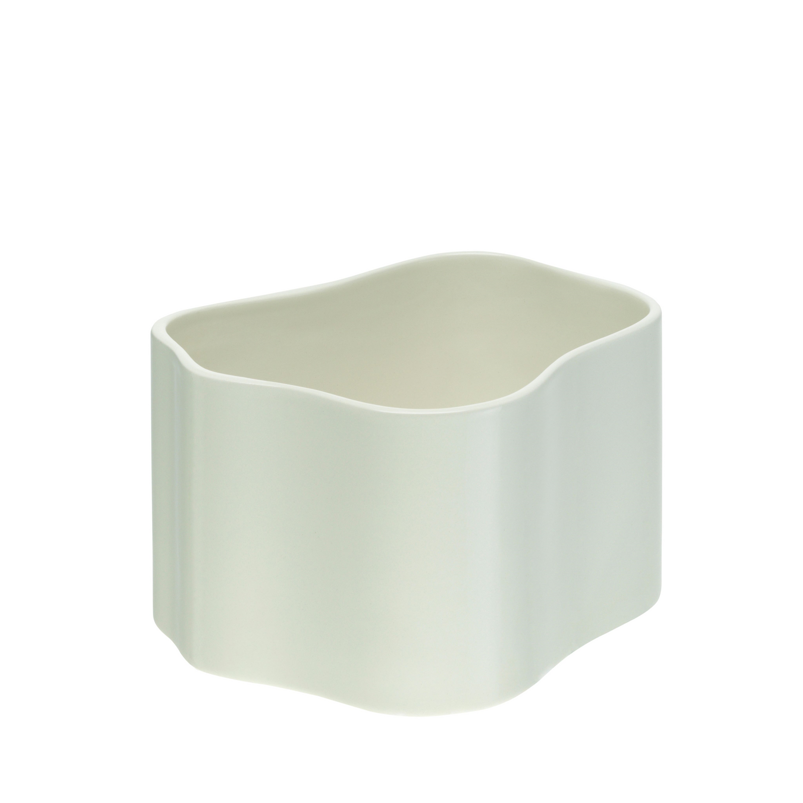 Riihitie Plant Pot B Accessories Artek Small White Glaze