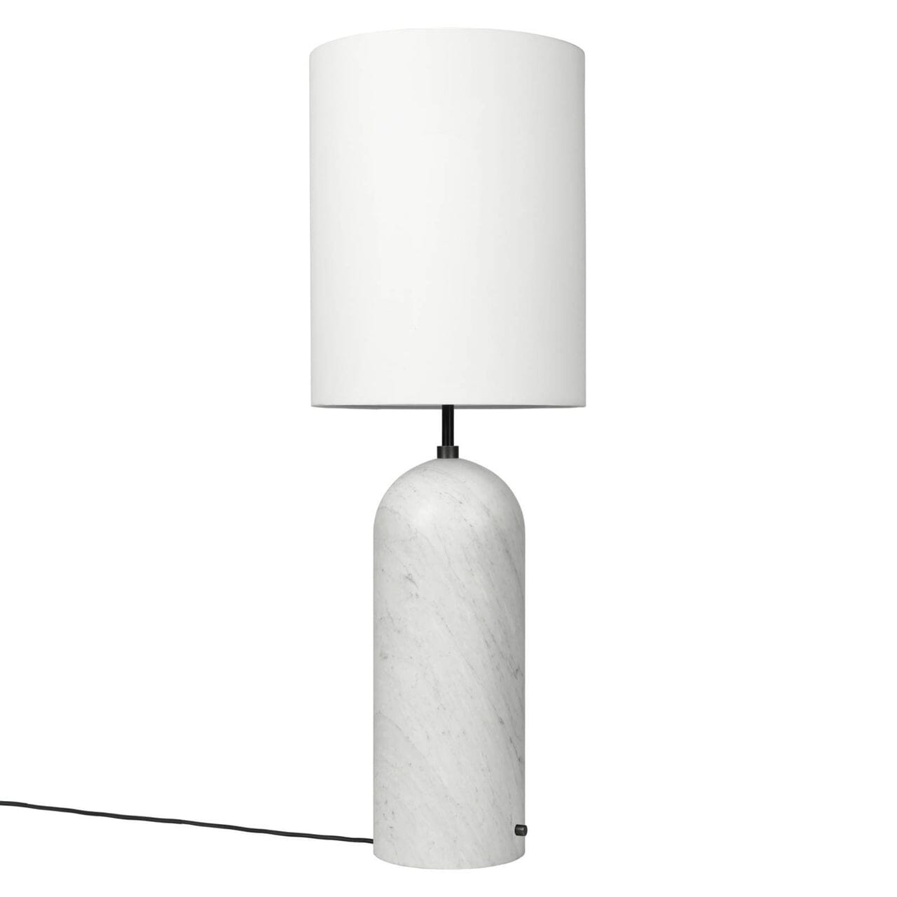 Gravity Floor Lamp - XL High Floor Lamps Gubi White shade White Marble