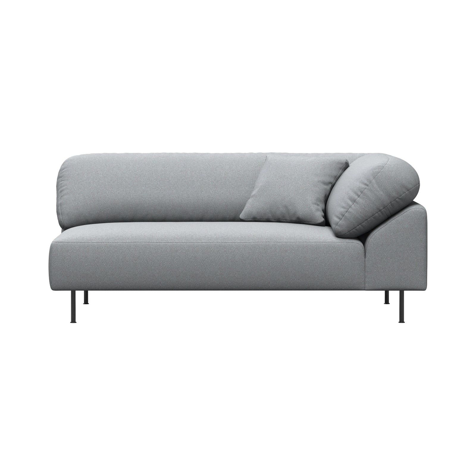 Collar Open End Sofa