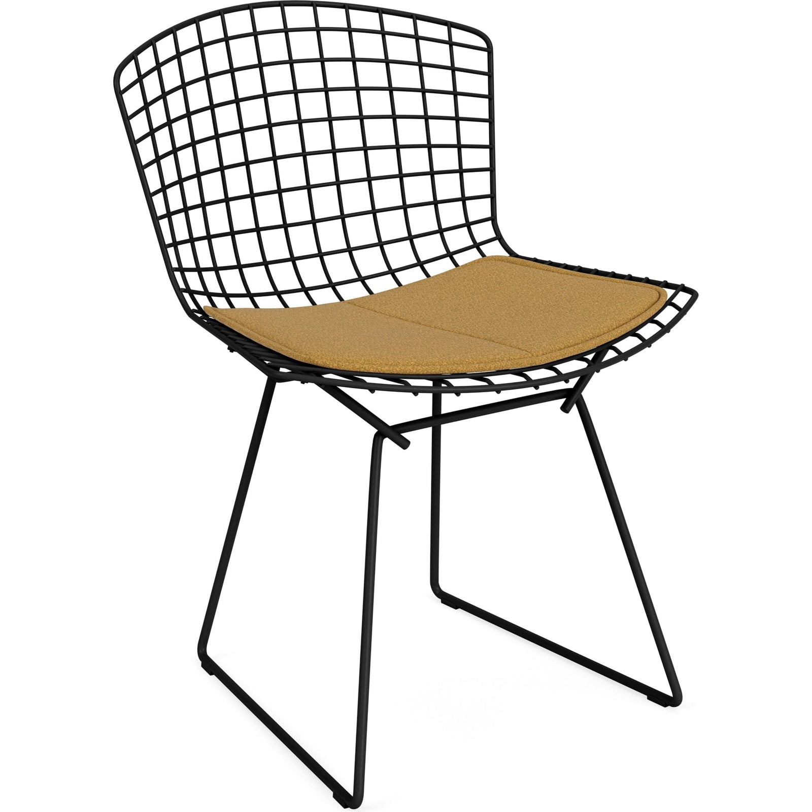 Bertoia Side Chair with Seat Pad Side/Dining Knoll