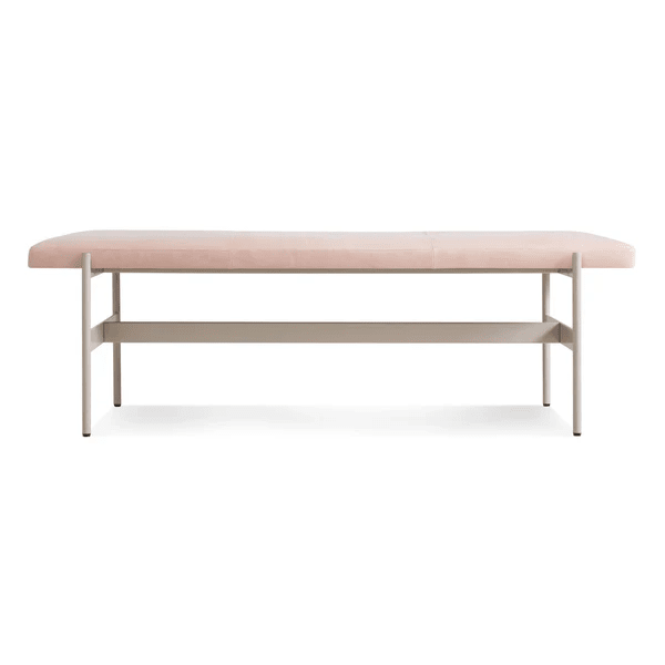Daybench Benches BluDot Blush Leather / Putty