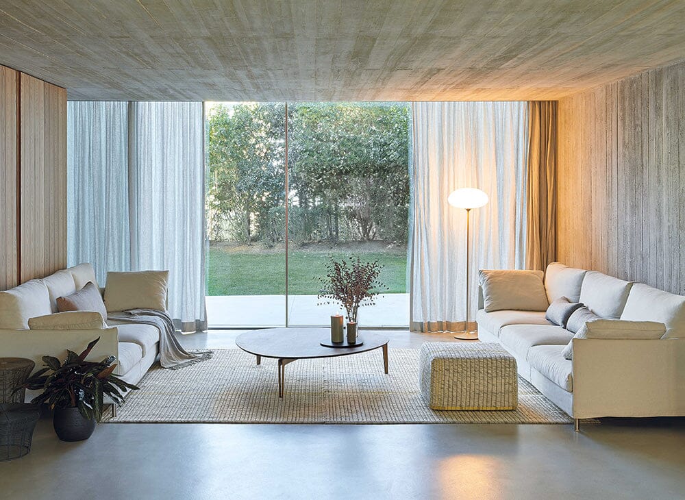 Reversible Pouf Rug Gan