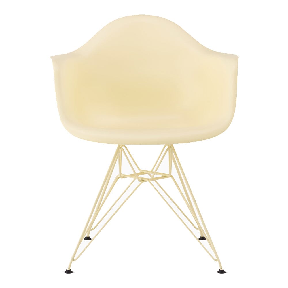 Eames Molded Plastic Armchair, Herman Miller x HAY Armchair herman miller Powder Yellow