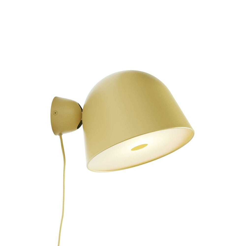 Kuppi Wall Lamp 2.0 wall / ceiling lamps Woud Mustard Yellow