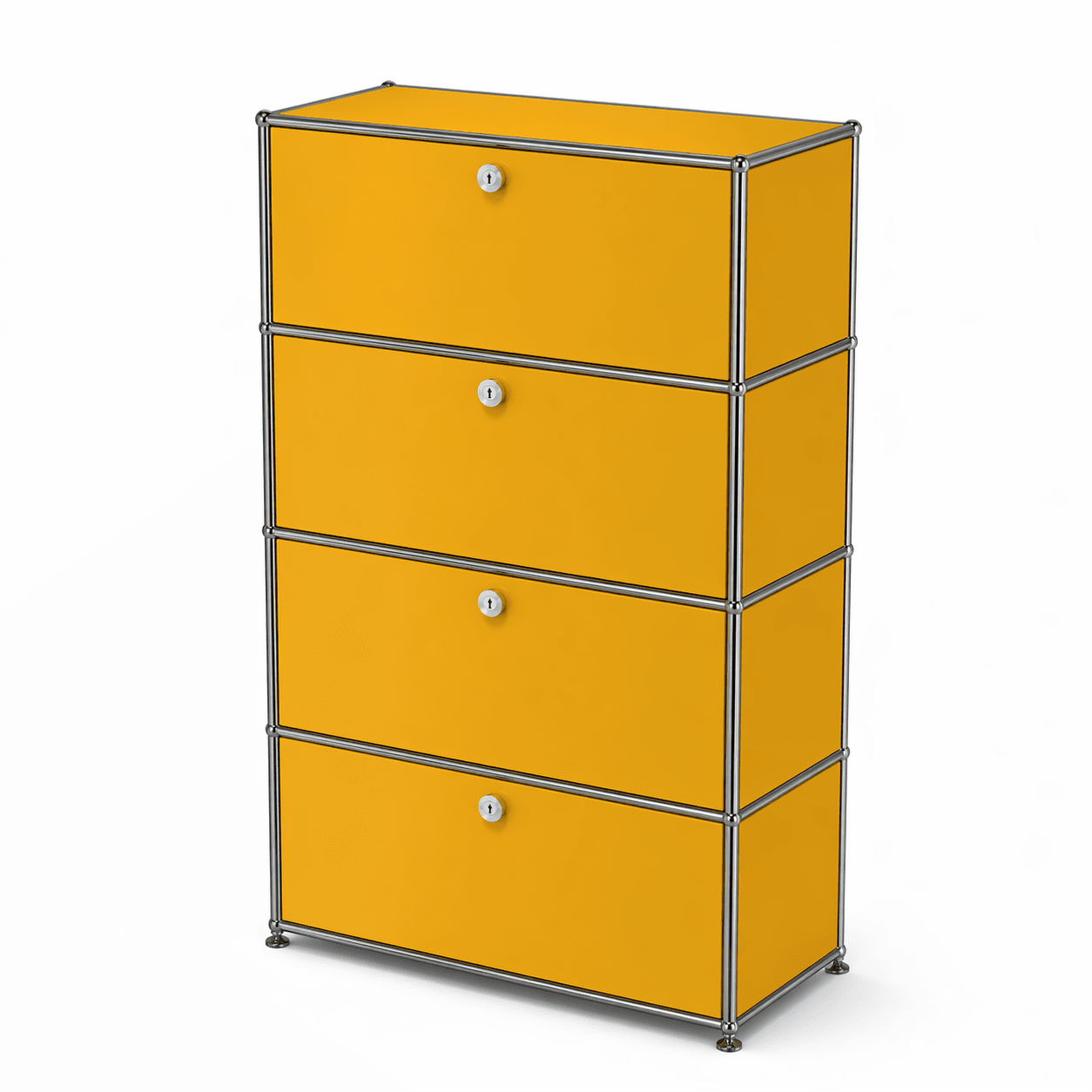 USM Haller Shelving S118A storage USM Golden Yellow