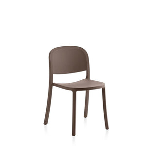 Emeco 1 Inch Reclaimed Stacking Chair Chairs Emeco Brown 