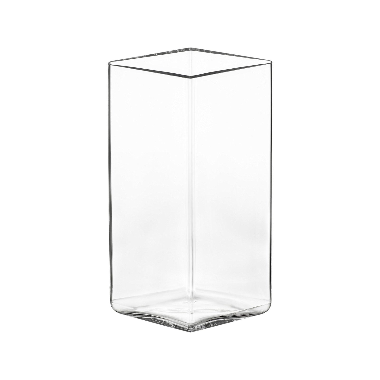 Ruutu Vase Vases iittala 4.5" X 7.25" CLEAR
