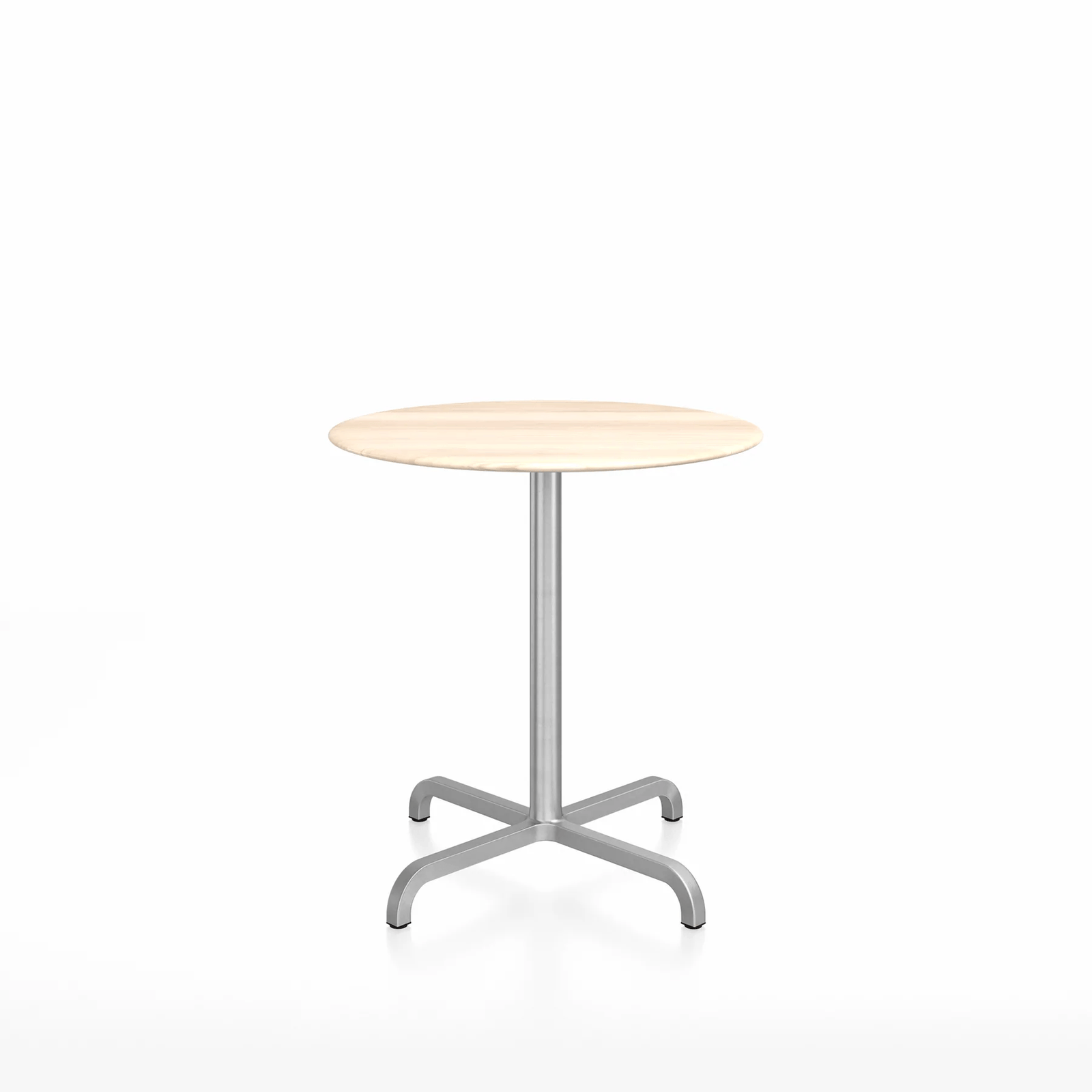 Emeco 20-06 Round Cafe Table bar height tables Emeco 30” Accoya Wood-Outdoor Use