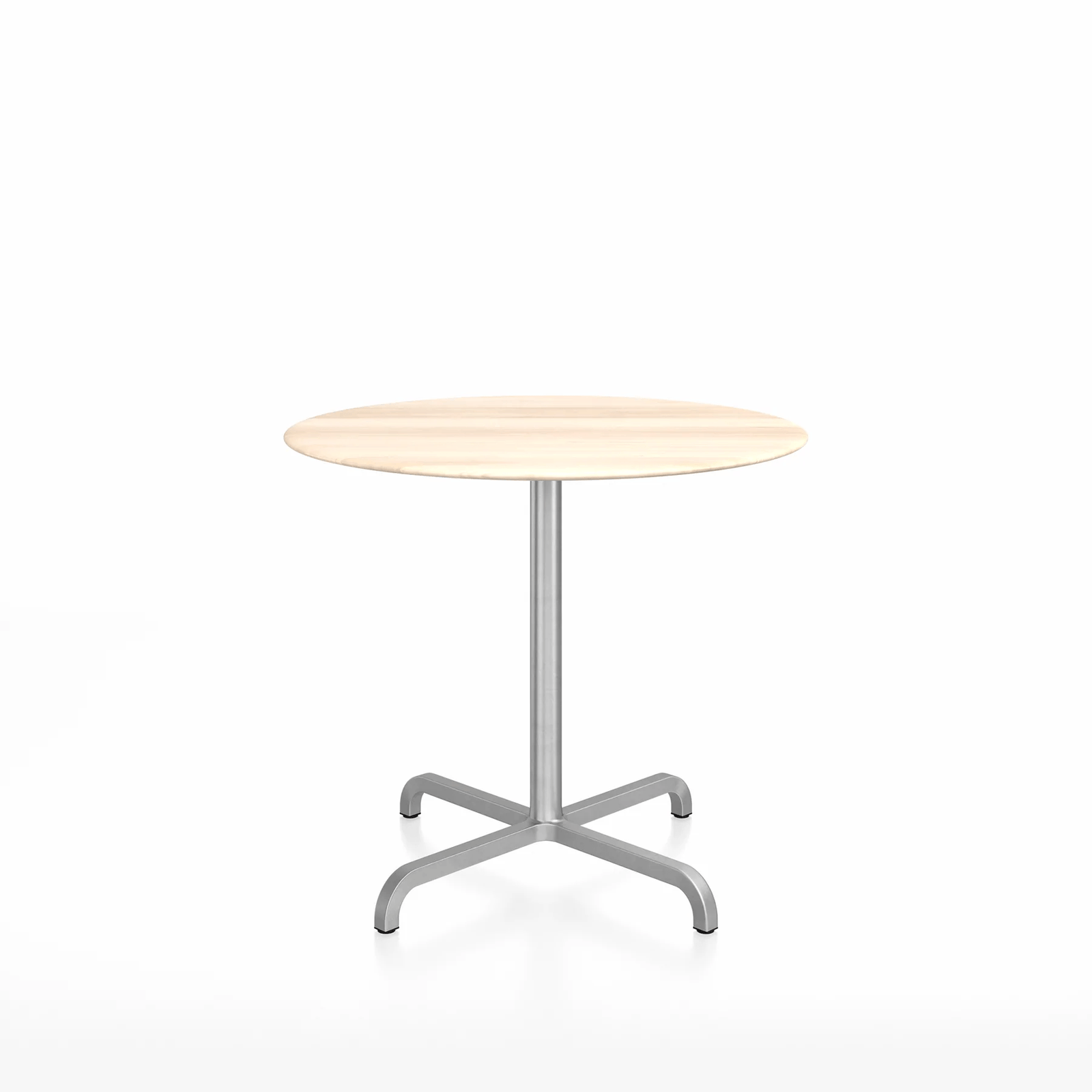 Emeco 20-06 Round Cafe Table bar height tables Emeco 36” Accoya Wood-Outdoor Use