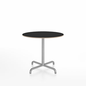 20-06 Round Cafe Table bar height tables Emeco 36” Black Laminate Plywood 
