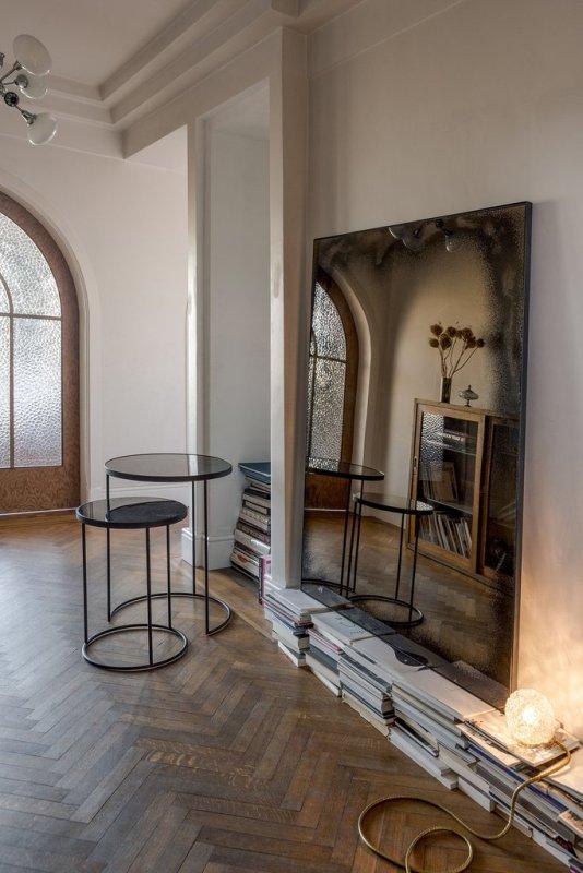 Bronze Wall Mirror Heavy Aged Metal Frame - Rectangular Mirrors Ethnicraft