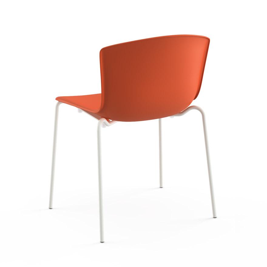 Bertoia Molded Shell Side Chair - Stacking Side/Dining Knoll