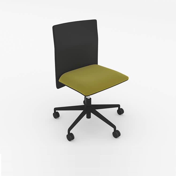 Planesit Chair With 5 Ways Swivel Base on Castors Chair Arper