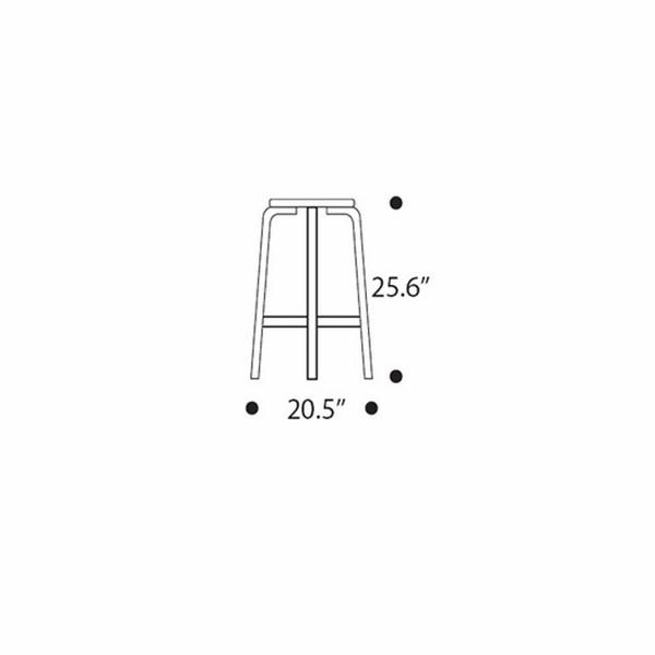 64 High Stool Stools Artek