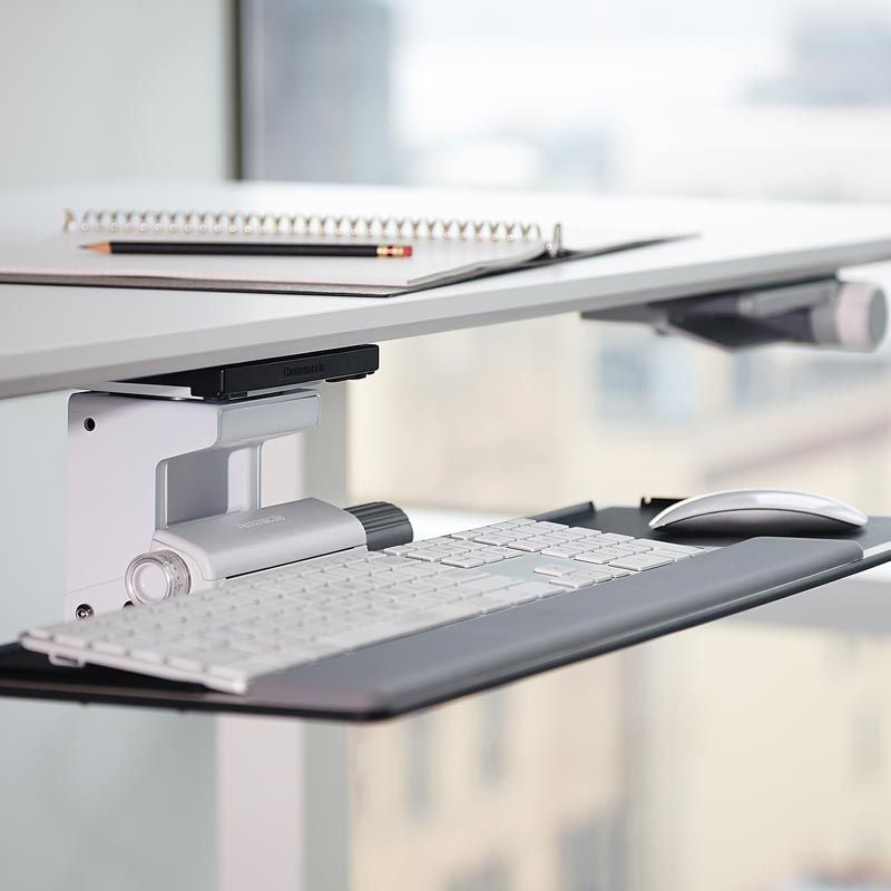 6F Keyboard Tray - For Height Adjustable Tables Accessories humanscale