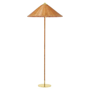 9602 Floor Lamp Floor Lamps Gubi Wicker Willow 