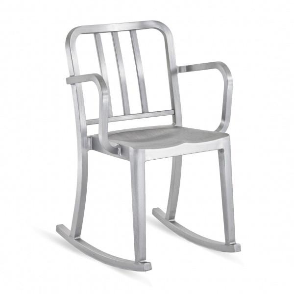 Heritage Rocking Armchair rocking chairs Emeco Brushed none