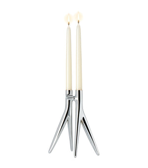 Abbracciaio Candles and Candleholders Kartell glossy chrome 